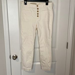 Pilcro Anthropologie high rise denim legging